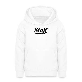 2541614 127337063 STAFF - Teenager Hoodie - Weiß - Vorne - AI Model Teenager Male dark (155cm)