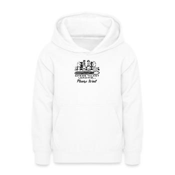 schach - Teenager Hoodie - Weiß - Vorne - AI Model Teenager Male dark (155cm)
