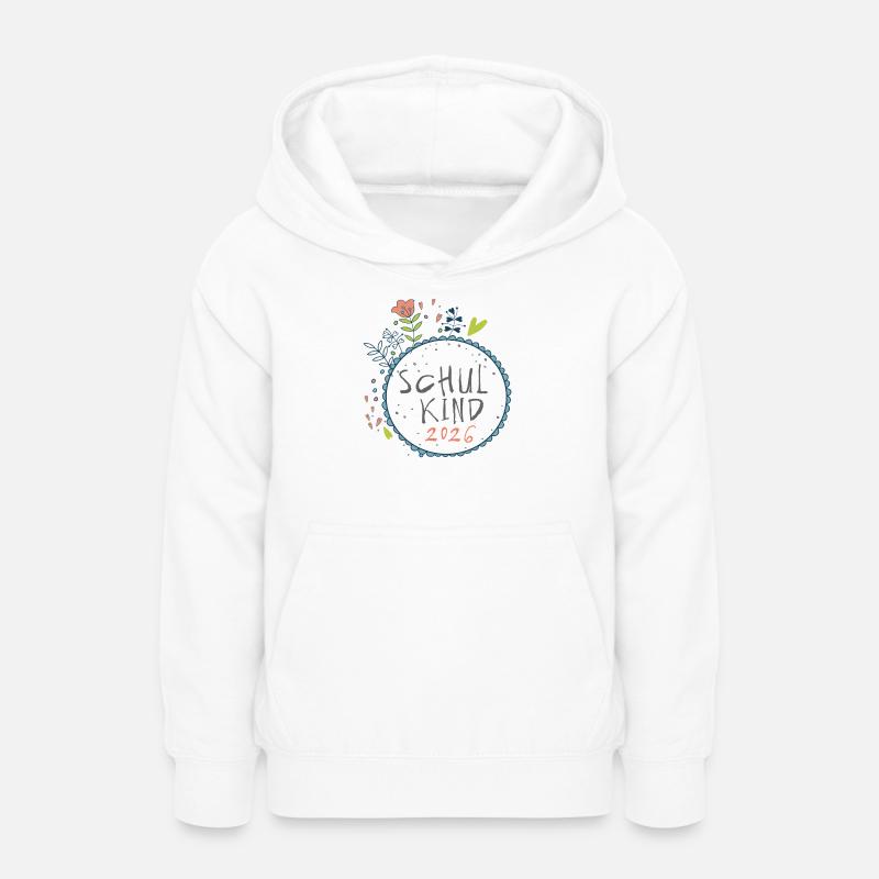 Écolier 2026 - Sweat à capuche Ado - blanc