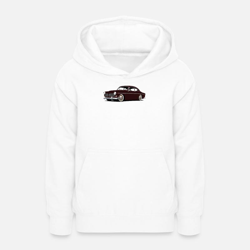 serie 120 simple custom - Sweat à capuche Ado - blanc