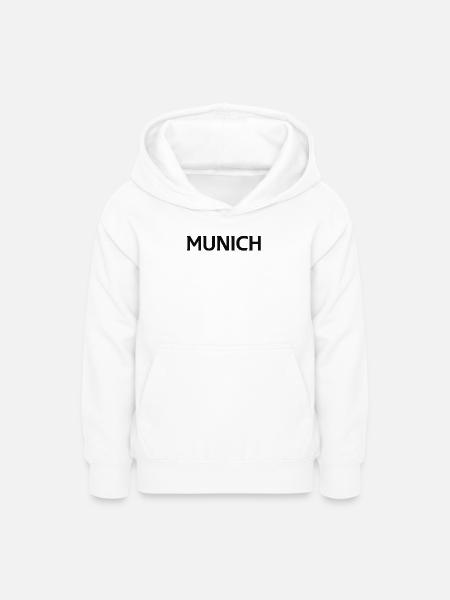 München München - Teenager Hoodie - Weiß