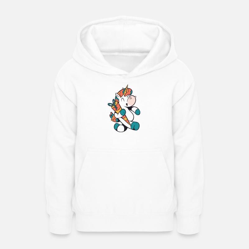 Enfin Schulking - Sweat à capuche Ado - blanc