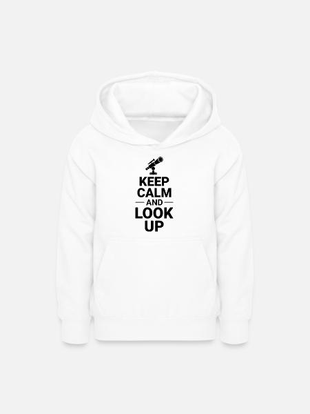 Astronomie Liebhaber Sonnensystem Design - Teenager Hoodie - Weiß