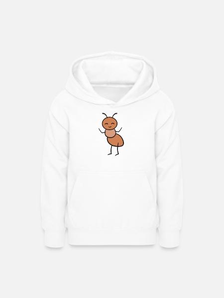 Ameise Ameisen - Teenager Hoodie - Weiß