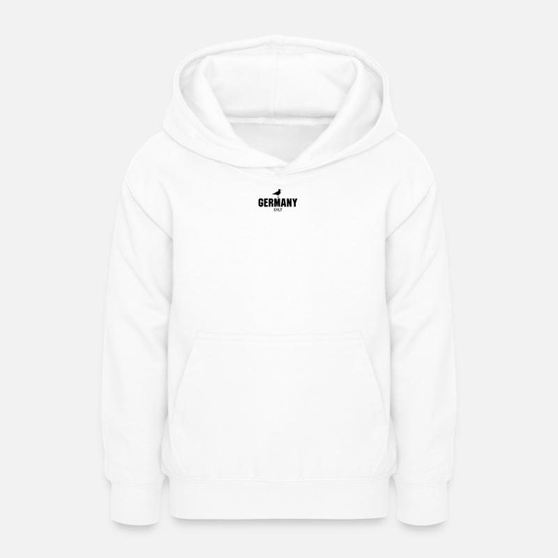 Sylt ALLEMAGNE - Sweat à capuche Ado - blanc