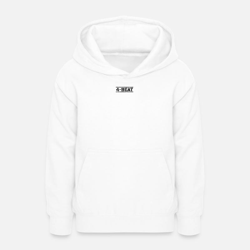 4 Battements - Sweat à capuche Ado - blanc