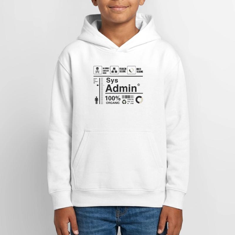 sys admin Computer Nerd pc Kit programmer Humor lo Teenager Hoodie