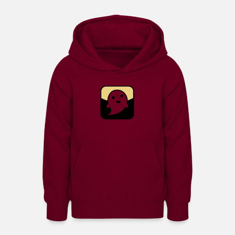 symbol21_2c - Sweat à capuche Ado - bordeaux