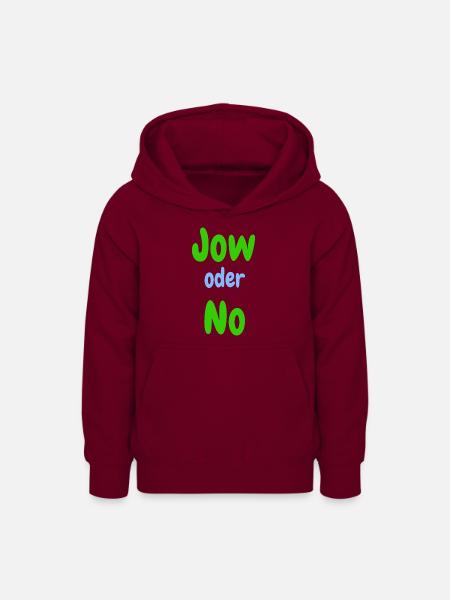 jowoderno - Teenager Hoodie - Bordeaux