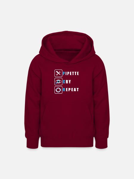 Labor - Teenager Hoodie - Bordeaux