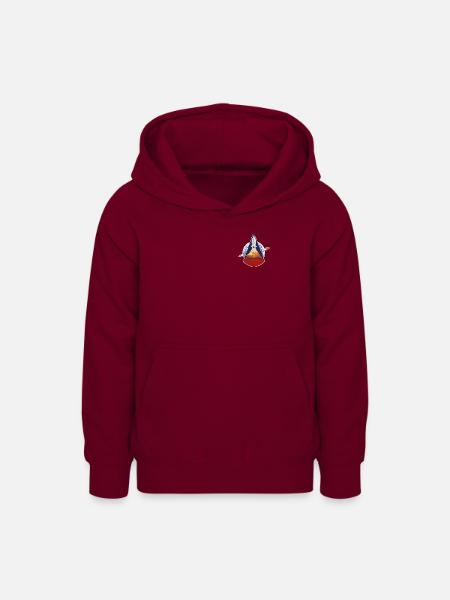 NASA Space Shuttle Columbia - Teenager Hoodie - Bordeaux