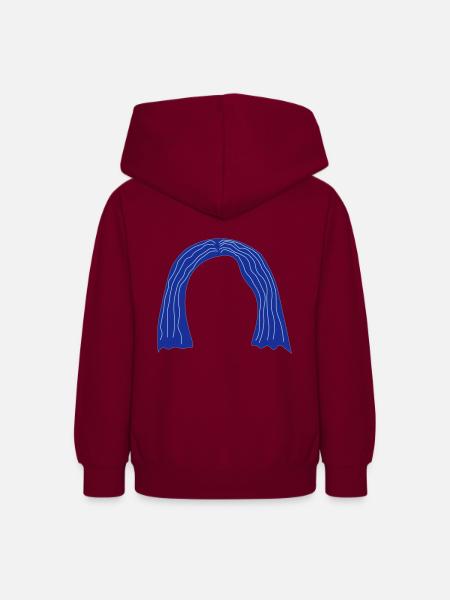 Haare - Teenager Hoodie - Bordeaux