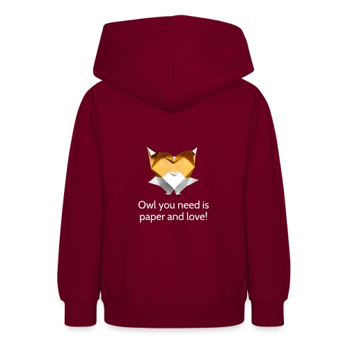 Origami Owl - Owl you need is paper and love! - Teen Hoodie