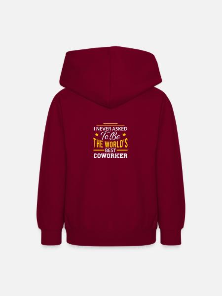 Kollege - Teenager Hoodie - Bordeaux