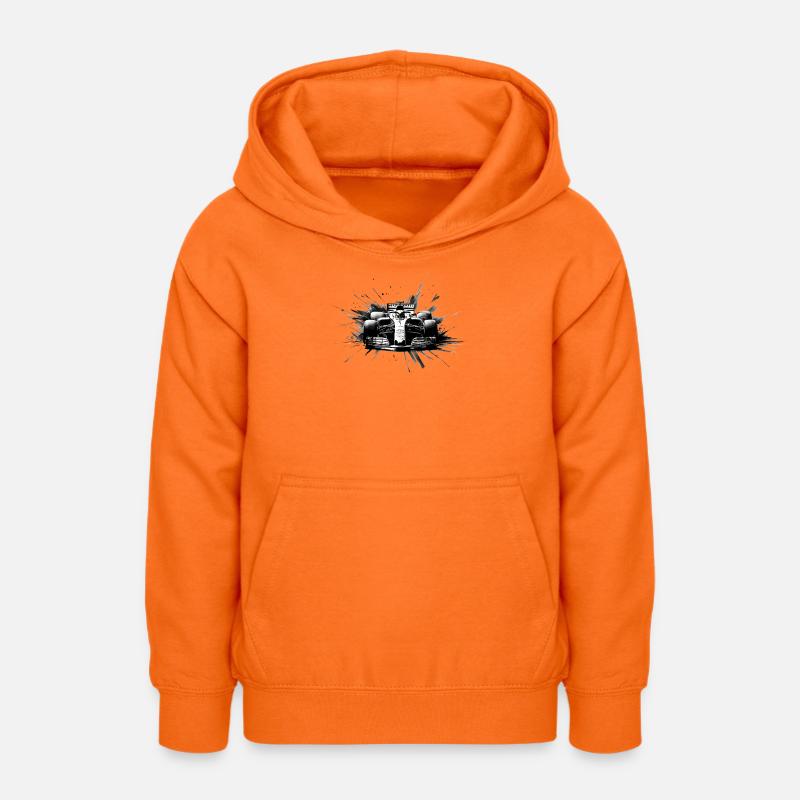 Vitesse absolue - Sweat à capuche Ado - orange