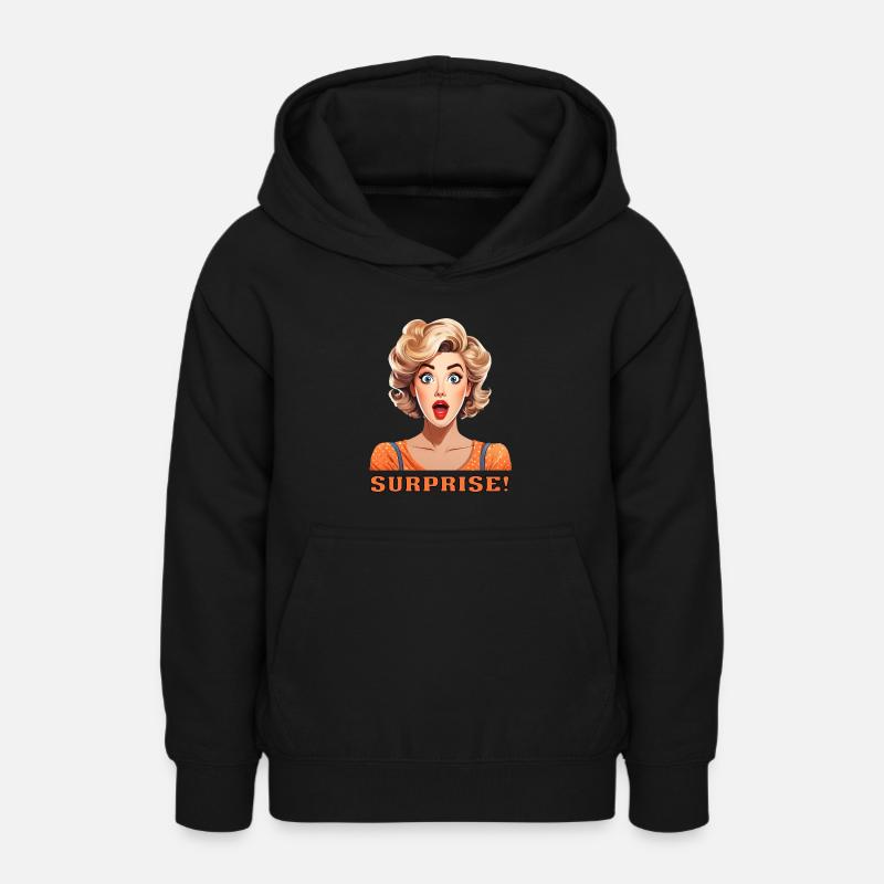 Surprendre! - Sweat à capuche Ado - noir