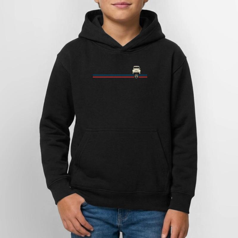 Citroën Logo Stripes 2CV Model Teen Hoodie