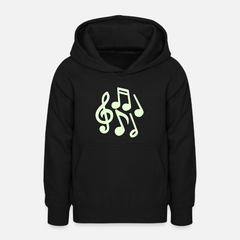 Noder - Teeneager hoodie - sort