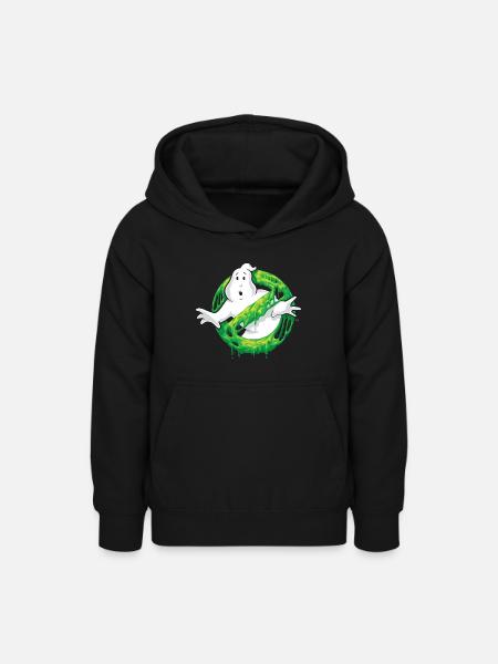 Ghostbusters Schleim Logo - Teenager Hoodie - Schwarz