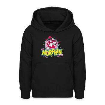 Power Rangers It's Morphin Time! - Teenager Hoodie - Schwarz - Vorne - AI Model Teenager Male light (155cm)