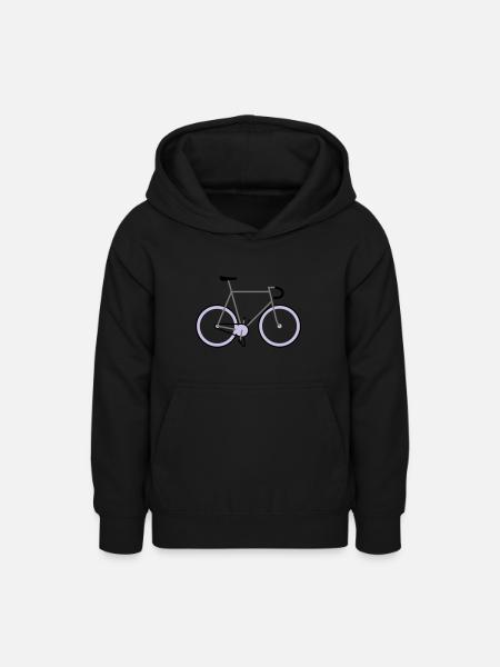 Fixie - Teenager Hoodie - Schwarz