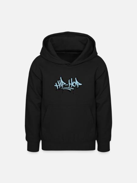 Hip Hop - Teenager Hoodie - Schwarz