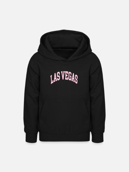 Las Vegas - Teenager Hoodie - Schwarz