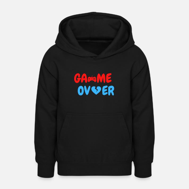 Fin du jeu - Sweat à capuche Ado - noir