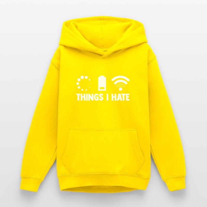 Things I Hate Programmer Coder Coding Developer So Teenager Hoodie