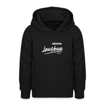 Kärntner Mundart Lausbua Lausbub Lausa - Teenager Hoodie - Schwarz - Vorne - AI Model Teenager Male light (155cm)