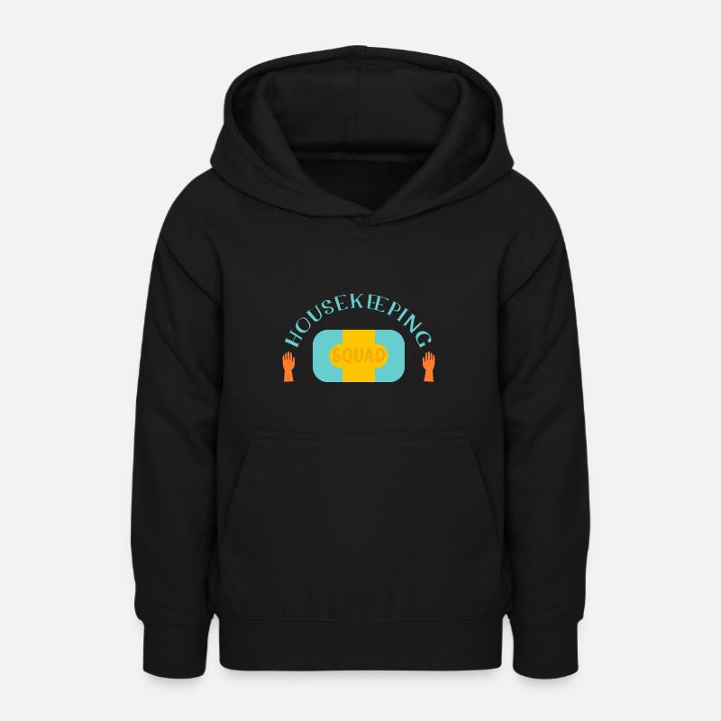 Femme de ménage Ménage - Sweat à capuche Ado - noir