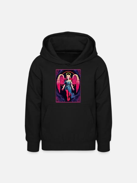 Der jenseitige Wächter - Teenager Hoodie - Schwarz