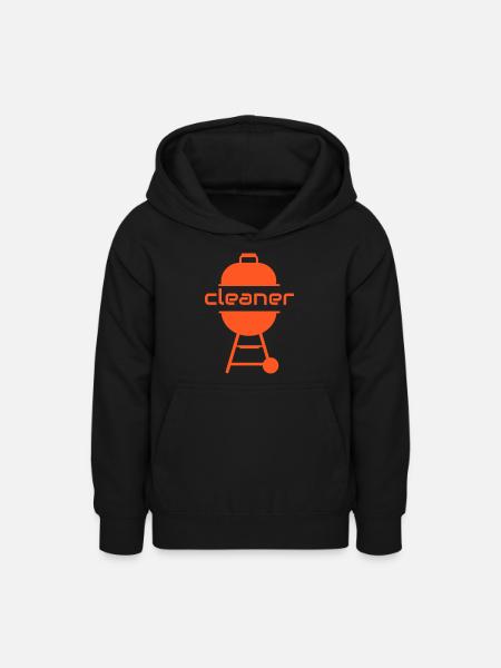 Cleaner - Teenager Hoodie - Schwarz