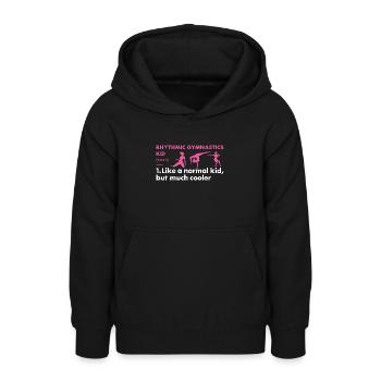 Gymnast Kid Definition Rhythmic Gymnastics - Teenager Hoodie - Schwarz - Vorne - AI Model Teenager Male light (155cm)