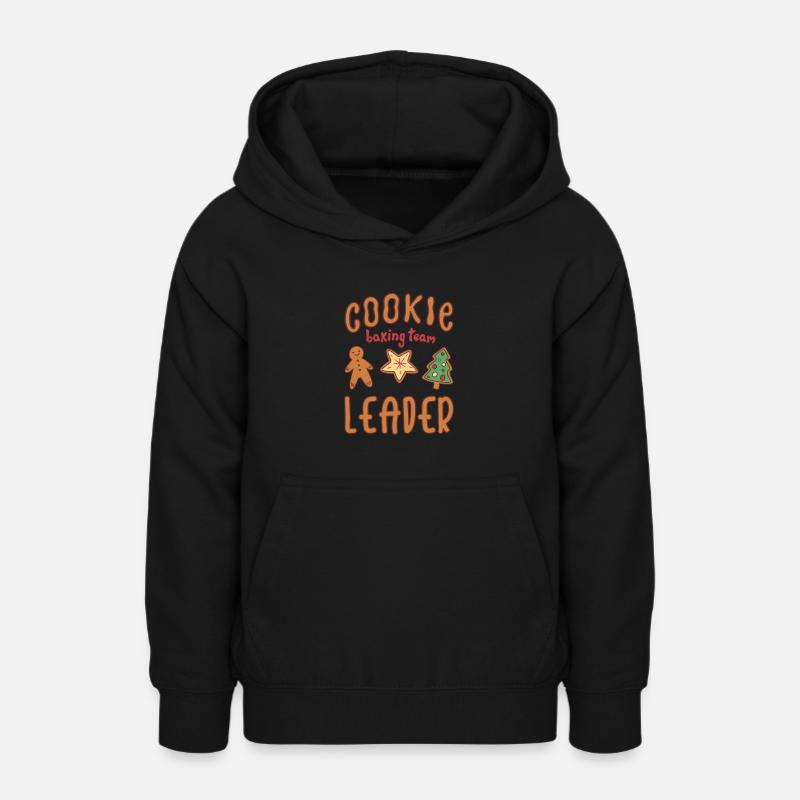 Cookie Chef d’équipe de cuisson cookie - Sweat à capuche Ado - noir