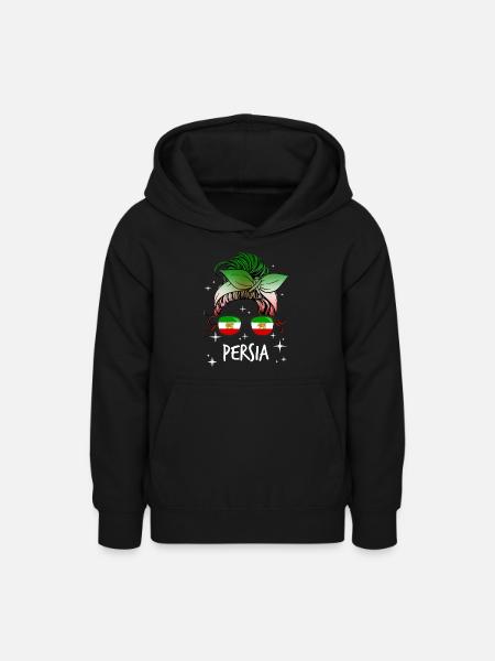 Persien - Teenager Hoodie - Schwarz