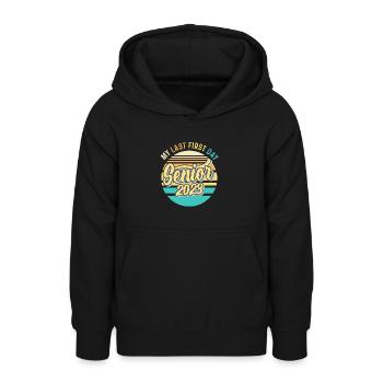 My Last First Day Senior Class Of 2023 - Teenager Hoodie - Schwarz - Vorne - AI Model Teenager Male light (155cm)