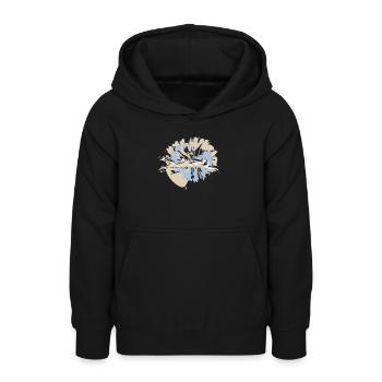 Valentinstag Schwimmer beim Wettkampf - Teenager Hoodie - Schwarz - Vorne - AI Model Teenager Male light (155cm)