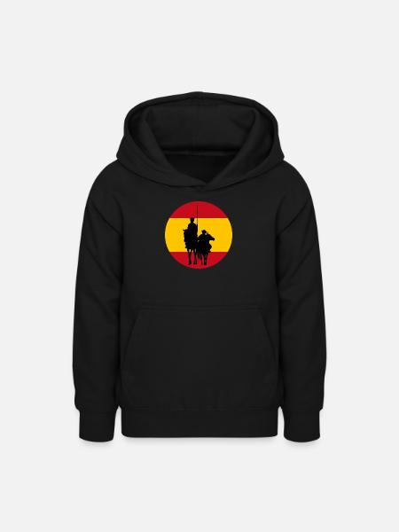 Don Quijote 2 - Teenager Hoodie - Schwarz