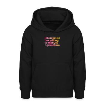 Landwirtschaft - Teenager Hoodie - Schwarz - Vorne - AI Model Teenager Male light (155cm)