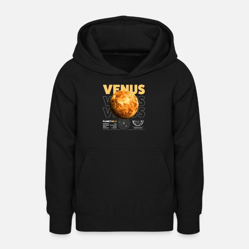 Détails de Vénus - Sweat à capuche Ado - noir