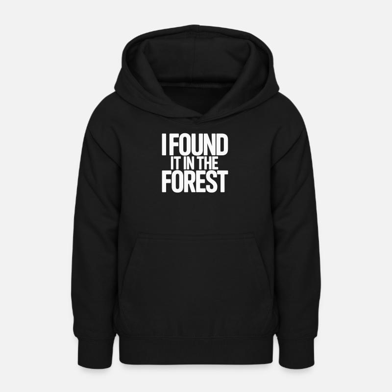 Prêt pour la cueillette de champignons : Cueillir des champignons cèpes - Sweat à capuche Ado - noir