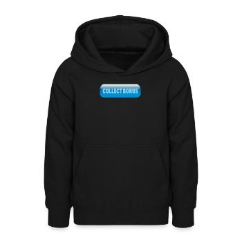 COLLECTER LE BONUS - Sweat à capuche Ado - noir - Devant - AI Model Teenager Male light (155cm)