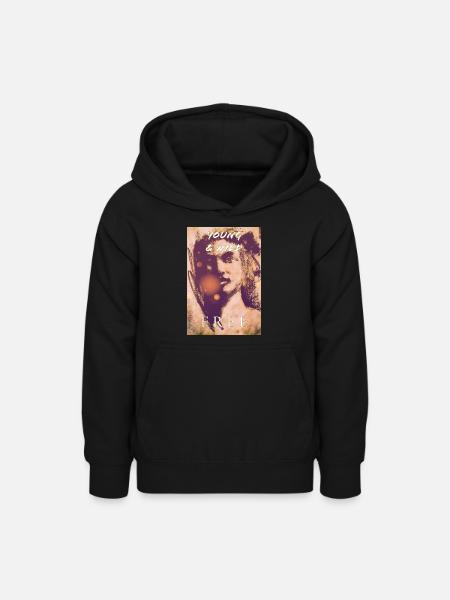 YOUNG 6 WILD - Teenager Hoodie - Schwarz