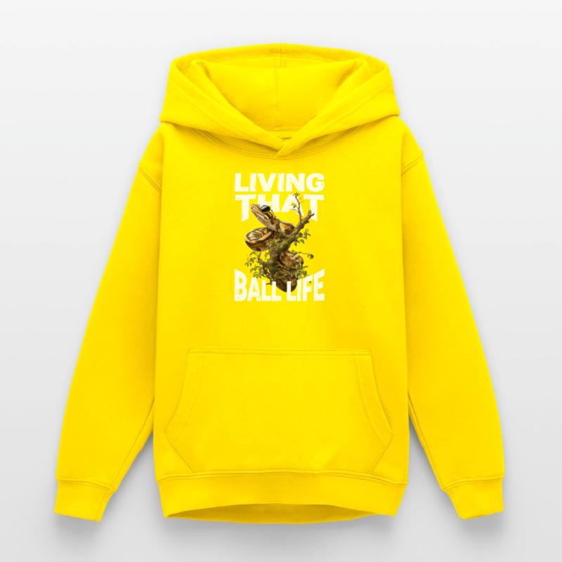 Python roi Serpents Amateurs de terrarium Python Sweat à capuche Ado