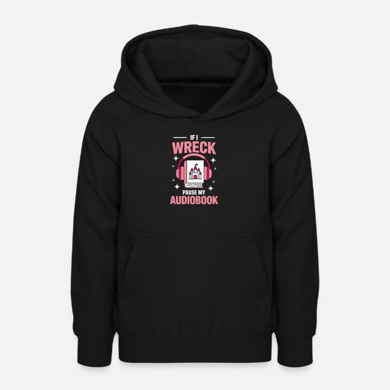 Rat de bibliothèque à cadeaux de Novelty High Books - Sweat à capuche Ado - noir