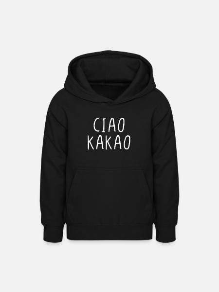 Ciao Kakao - Teenager Hoodie - Schwarz