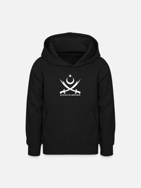 Aslini Inkar eden Haramzadedir - Teenager Hoodie - Schwarz