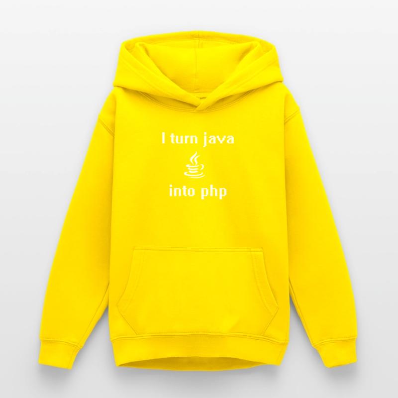 Je transforme java en php Sweat à capuche Ado
