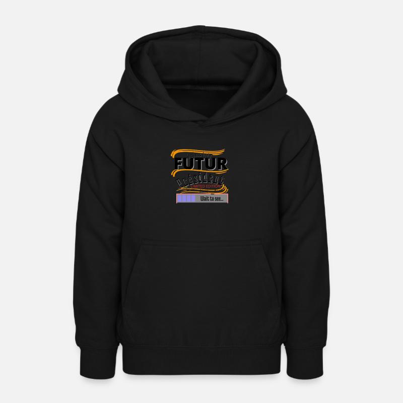 Futur président pour enfant - Sweat à capuche Ado - noir